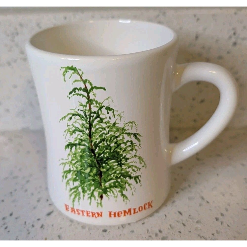 Eastern Hemlock Mug Angela Stachling Evergreen Conifers Tree Lover